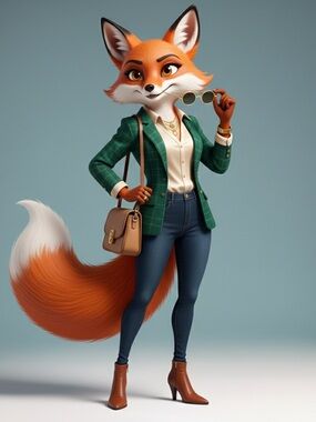 Meet The Nosy Fox!
